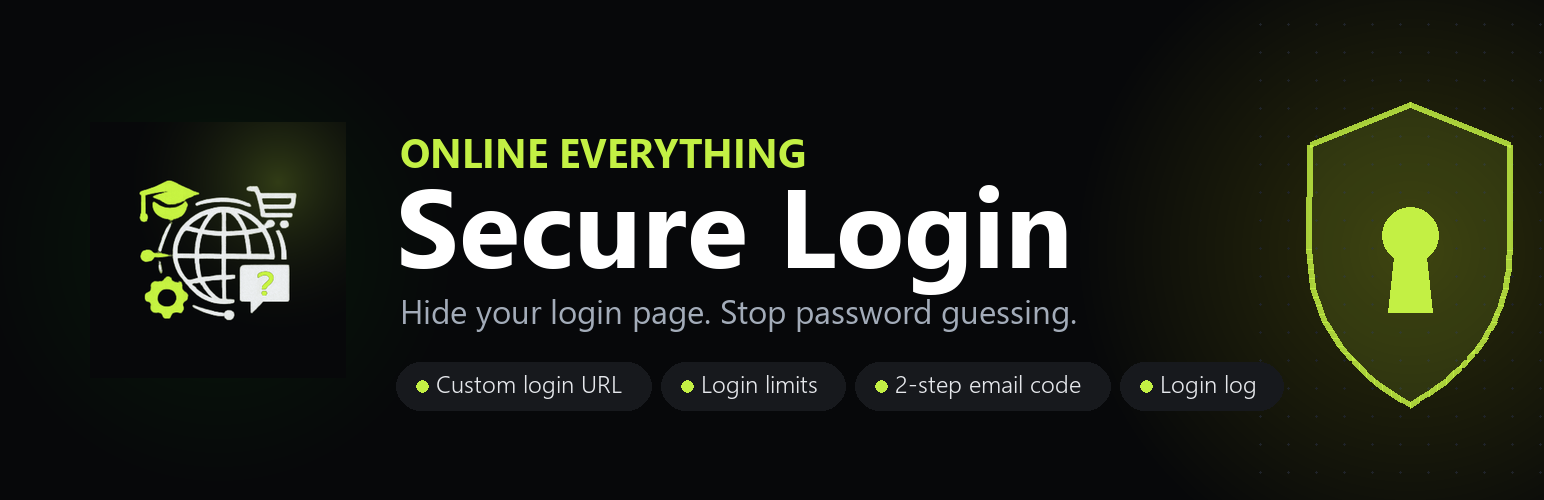 Online Everything Secure Login banner on WordPress.org